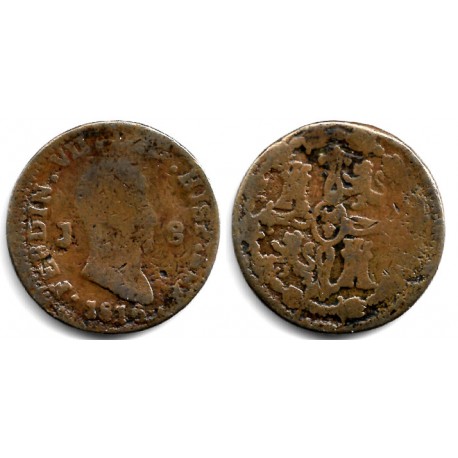 Fernando VII. 1816. 8 Maravedi (BC-) Ceca de Jubia