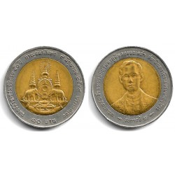 (Y328.2) Tailandia. 1996. 10 Baht (BC+)