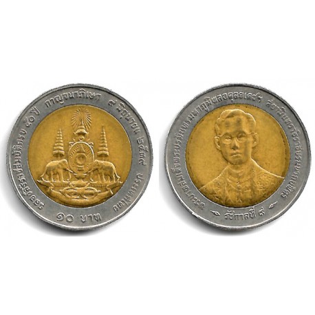 (Y328.2) Tailandia. 1996. 10 Baht (BC+)