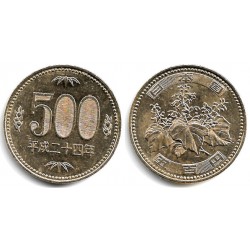 (Y125) Japón. 2012(24). 500 Yen (MBC+)