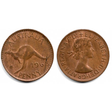 (61) Australia. 1963. 1 Penny (MBC-)