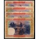 España. 1925. Lote de 4 Billetes de 100 Pesetas (MBC/MBC-) Serie F