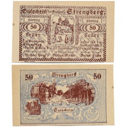 Strengberg (Baja Austria). 1920. 50 Heller (SC)