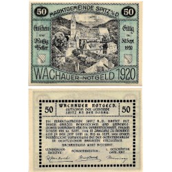 Wachauer (Baja Austria). 1920. 50 Heller (SC)