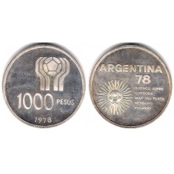 (78) Argentina. 1978. 1000 Pesos (SC) (Plata)