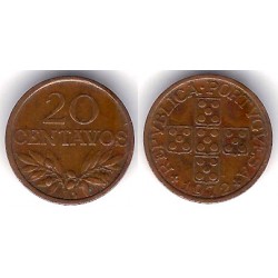 (595) Portugal. 1972. 20 Centavos (MBC)