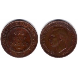 (35) Australia. 1938. Half Penny (MBC)