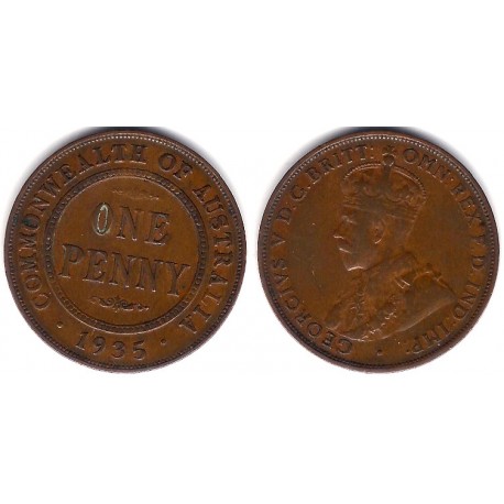 (23) Australia. 1935. 1 Penny (MBC)