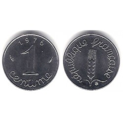 (928) Francia. 1976. 1 Centime (SC)