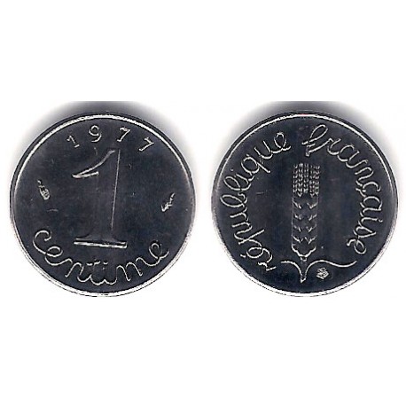 (928) Francia. 1977. 1 Centime (SC)