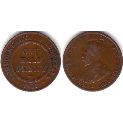 (22) Australia. 1922. Half Penny (MBC-)