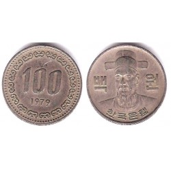 (9) Corea del Sur. 1979. 100 Won (MBC)