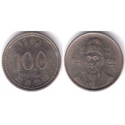 (35.2) Corea del Sur. 1983. 100 Won (MBC)