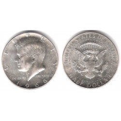 (202a) Estados Unidos de América. 1966. Half Dollar (EBC+) (Plata)