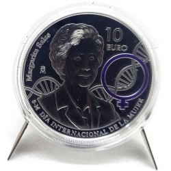 España. 2024. 10 Euro (Proof) (Plata) 8-M. Margarita Salas