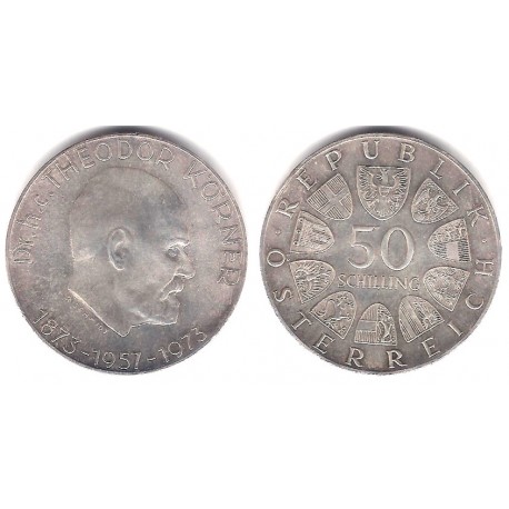 (2917) Austria. 1973. 25 Schilling (SC) (Plata)