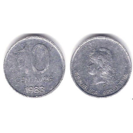 (89) Argentina. 1983. 10 Centavos (MBC)