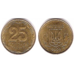 (2.1b) Ucrania. 2006. 25 Kopiyok (EBC)