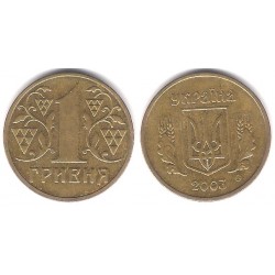 (8b.1) Ucrania. 2003. 1 Hryvnia (MBC+)