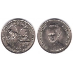 (Y137) Tailandia. 1980. 5 Baht (SC-)