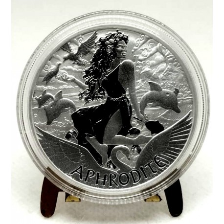 Tuvalu. 2022. 1 Dollar (Proof) (Plata) Aphrodite