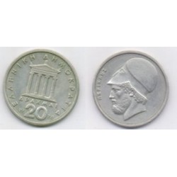 (120) Grecia. 1978. 20 Drachma (BC)