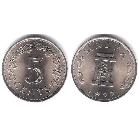 (10) Malta. 1977. 5 Cents (SC)