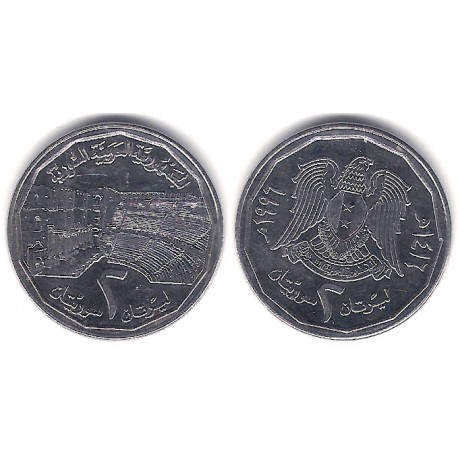 (125) Siria. 1996. 2 Pounds (SC)