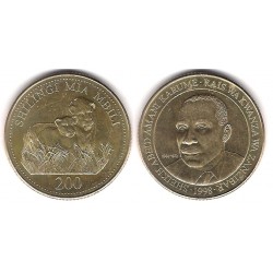 (34) Tanzania. 1998. 200 Shillings (SC-)