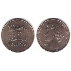 (607) Portugal. 1977. 25 Escudos (EBC+)