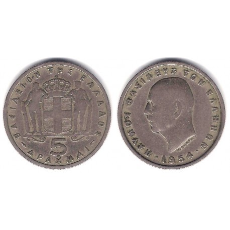 (83) Grecia. 1954. 5 Dracham (BC)