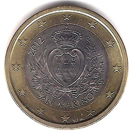 San Marino. 2012. 1 Euro (SC)