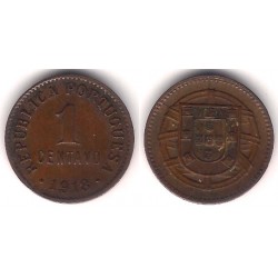 (565) Portugal. 1918. 1 Centavo (MBC)