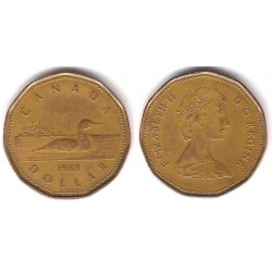 (157) Canadá. 1989. 1 Dollar (MBC)