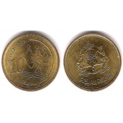 (Y115) Marruecos. 2002. 10 Santimat (EBC+)