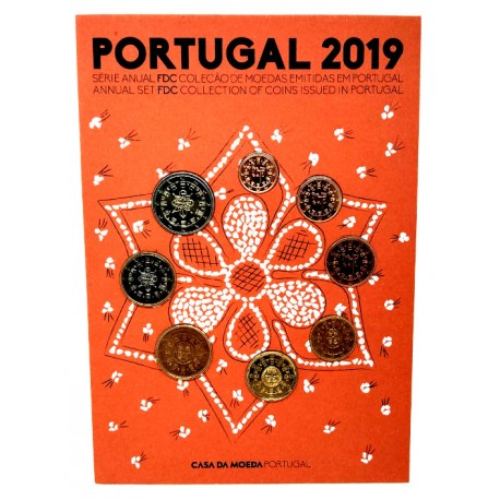 Portugal. 2019. Serie Completa (SC) Cartón