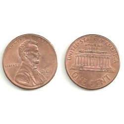 (201) Estados Unidos de América. 2005(D). 1 Cent (BC)