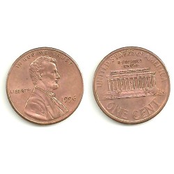 (201) Estados Unidos de América. 1996. 1 Cent (BC)