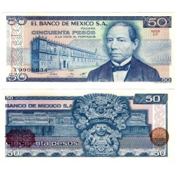 (73) Estados Unidos Mexicanos. 1981. 50 Pesos (SC)