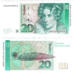 (39a) Alemania. 1991. 20 Mark (EBC+)