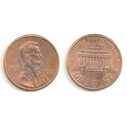 (201) Estados Unidos de América. 1993. 1 Cent (BC)