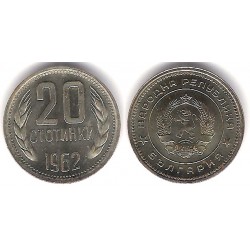 (63) Bulgaria. 1962. 20 Stotinki (SC)