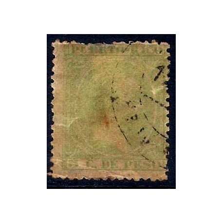 Puerto Rico Colonial. 1894. 5 C. de Peso (Usado)