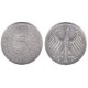 (112.1) Alemania. 1967(D). 5 Mark (EBC-) (Plata)