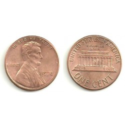 (201) Estados Unidos de América. 1978. 1 Cent (MBC)