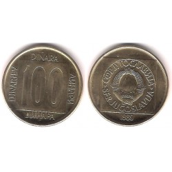 (134) Yugoslavia. 1989. 100 Dinara (SC)