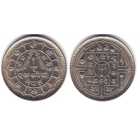 (828a) Nepal. 1977. 1 Rupee (EBC)