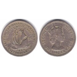 (6) Estados Orientales Carineños. 1955. 25 Cents (MBC)