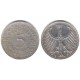 (112.1) Alemania. 1963(J). 5 Mark (MBC) (Plata)