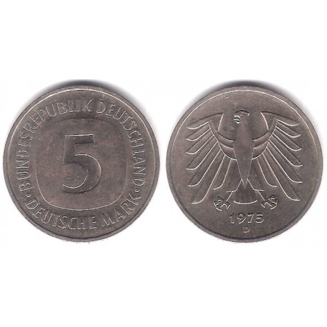 (140.1) Alemania. 1975(D). 5 Mark (MBC)